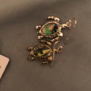 Turtle earrings